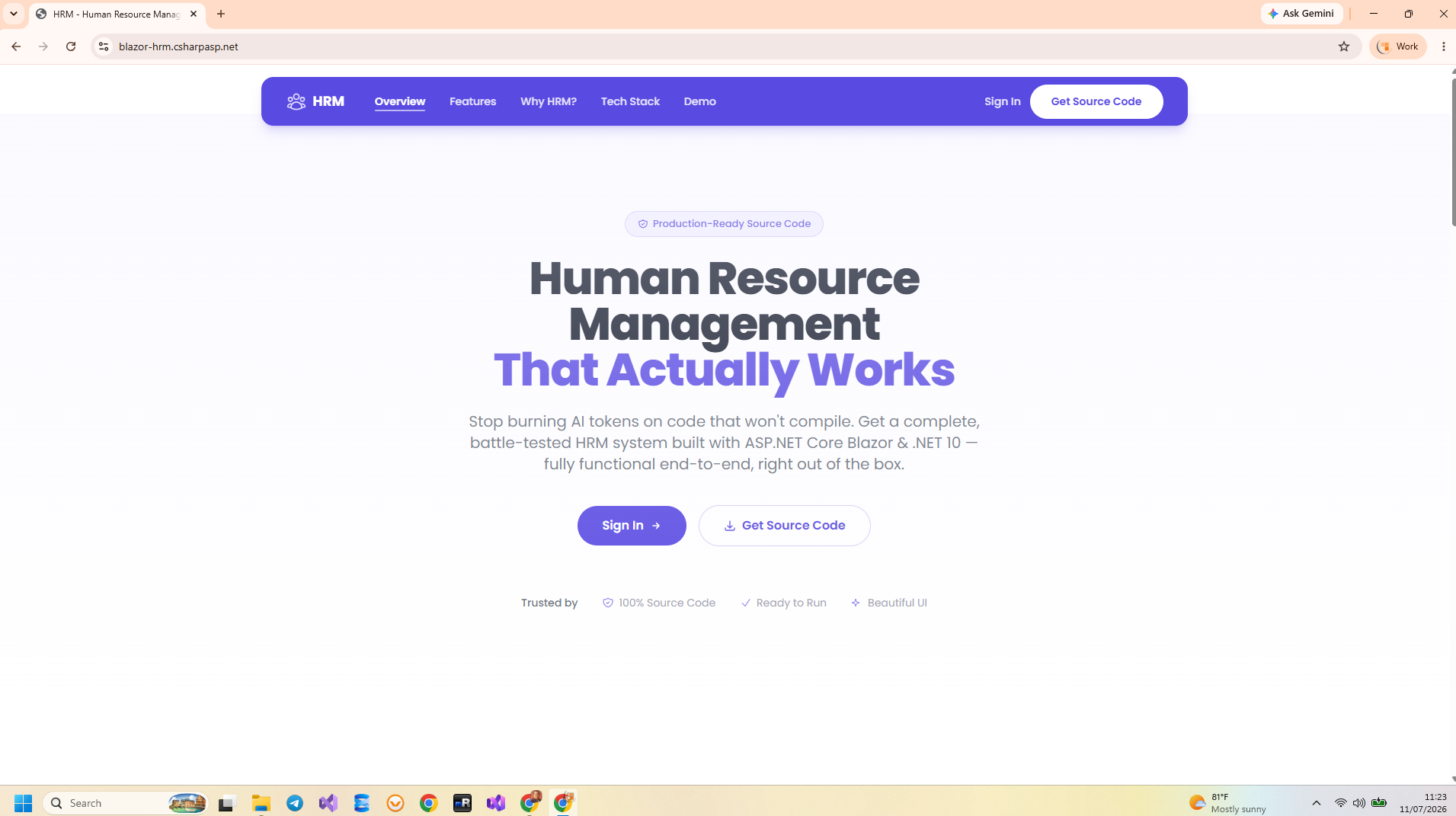 Blazor HRM