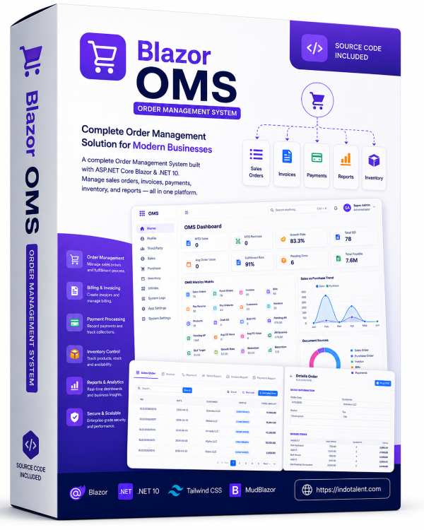 Blazor OMS