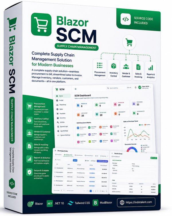 Blazor SCM